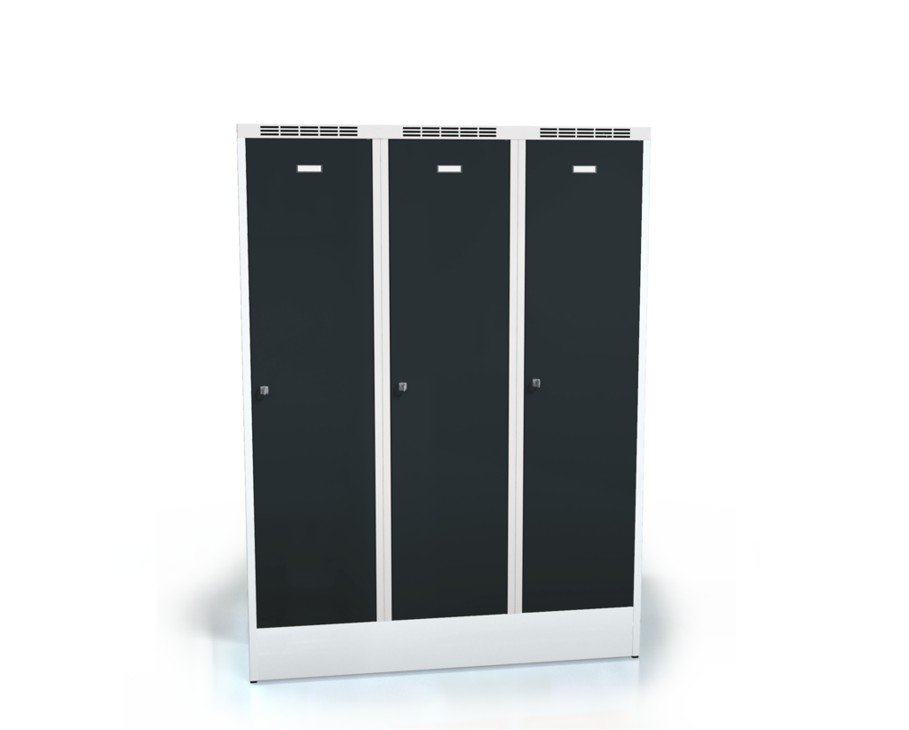 Cloakroom locker reduced height ALDUR 1 1620 x 1200 x 500